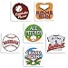 Temporary Baseball Tattoos (6 dz)