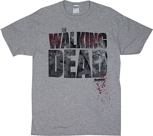 Logo Faces - Walking Dead T-shirt