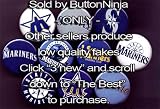 Set of 10 Seattle Mariners Pins 1.25" Buttons MLB Baseball