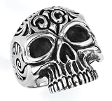 Stainless Steel Casting Skulls Ring