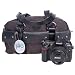 Jill-e 769343 Nylon Camera Bag Small (Brown)