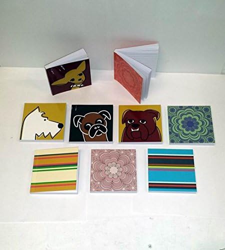 Lot of 36 Pieces - Assorted 3″ x 3″ Mini Journal Lined Notebooks