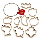  : Kaiser Bakeware Patisserie Fall Cookie Cutter Rings, Set of 9