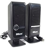 iMicro Pure USB Digital USB2.0 Speaker System (Black)