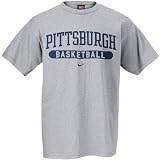 Nike Pittsburgh Panthers Ash Basketball T-shirt