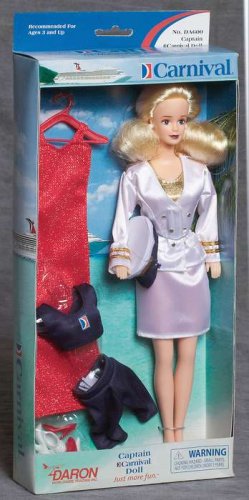 Childrens Toyshop  Toys : Carnival Cruise Line Captain Fashion Career Doll