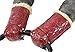 ababy Cozy Coop Quilted Carriage Hand Muffs, Red