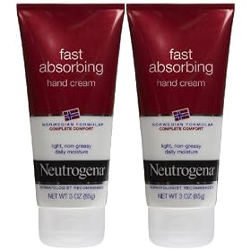 Neutrogena Norwegian Formula Fast Absorbing Hand Cream, 3 Ounce: Beauty