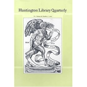 Huntington Library Quarterly by