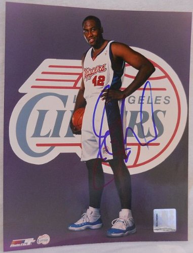 Elton Brand Autographed 8x10 Photo - Los Angeles Clippers