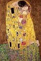 Posters: Gustav Klimt Poster - The Kiss (36 x 24 inches)