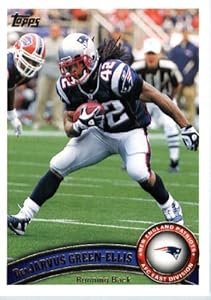 2011 Topps Football Card # 57 BenJarvus Green-Ellis - New England Patriots - NFL Trading Card in a Protective Case!