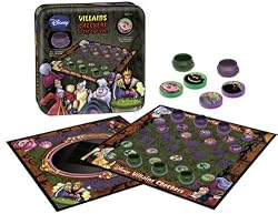 Disney Villains Checkers and Tic Tac Toe
