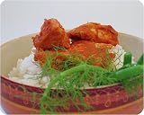 Ginger Chicken Masala w/ Rice Solo
