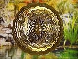 Sun Face Antique Gold-14