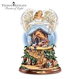 Thomas Kinkade Nativity Snowglobe: O Night Divine by The Bradford Exchange