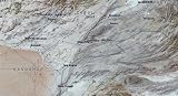 Afghanistan from space satellite print/poster photograph: 36