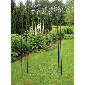 Arbor: Wrought Iron Monet from Arbors & Trellises