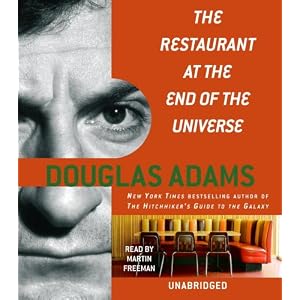 51RVKX5KMZL. SL500 AA300  Audio book : The Restaurant at the End of the Universe 