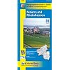 Topographische Karten Rheinland-Pfalz, Mainz und Rheinhessen: Mit Wander- und Radwanderwegen. Koordinatengitter f�r GPS-Nutzer