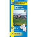 Topographische Karten Rheinland-Pfalz, Mainz und Rheinhessen: Mit Wander- und Radwanderwegen. Koordinatengitter f�r GPS-Nutzer