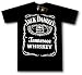 Jack Daniels Classic Label Men's T Shirt Image