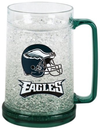 Philadelphia Eagles 16oz Crystal Freezer Mug