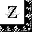 Monogram Regalia Cocktail Napkin - Z