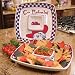Mississippi Ole Miss Rebels Ceramic Chip Dip Platter