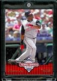 2008 Upper Deck National Baseball Card Day # 9 Ken Griffey Jr Cincinnati Reds - Promo Baseball Card in Protective Screw Down Display Case