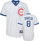 Andre Dawson Chicago Cubs Pinstripe Cooperstown Replica Jersey