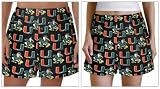 University of Miami Canes Hurricanes Logo Boxers Sm 100% Cotton Boxer Shorts for HIM or HER- SEARCH BROAD BAY BOXERS FOR MORE DESIGNS Unique GIFT Ideas Man Men Boyfriend Woman Women Ladies Mother Dad Mom CUTE!