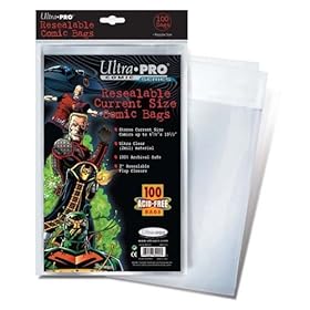  Ultra Pro Resealable Current Size Comic Bags