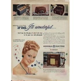 Lovely VIRGINIA MAYO, currently featured in the Samuel Goldwyn production, "THE BEST YEARS OF OUR LIVES" ..... 1947 General Electric Radios ad, **THIS IS AN AD / POSTER, NOT A DVD** A1362