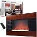 51RVQSKBM2L. SL75  HomeTech Contemporary Electric Fireplace   1,500 Watts, Wall Mount, 26in.L x 20.5in.H, Model# EF450