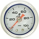 Aeromotive 15633 0-100 psi Fuel Pressure Gauge