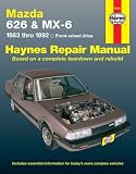 Mazda 626 and Mx-6 Automotive Repair Manual: Front-Wheel Drive 1983- 1992 (Haynes Automotive Repair Manual Series)