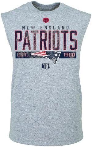 New England Patriots Sleeveless Strength T-Shirt - Size Small