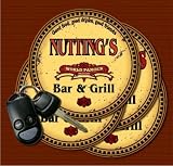 NUTTING'S Family Name Bar & Grill Coasters