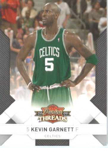 2009 /10 Panini Threads Basketball Card # 47 Kevin Garnett Boston Celtics Mint Condition - Shipped In Protective ScrewDown Display Case!