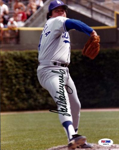 Fernando Valenzuela Autographed 8x10 Photo Dodgers PSA/DNA #P39473