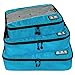 ECOSUSI Travel Packing Cube (Small-Large 3 Piece) for Carry-on Travel Accessories, Suitcase and Backpacking (Single Compartment)