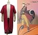 Naruto Uzumaki Sage mode Cloak cosplay costume ,size M (height 5'5-5'7 , weight 110-130 pounds)
