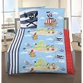 Bettw�sche - Kinderbettw�sche - Pirat - Linon 135 / 200 cm