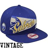 NHL New Era Buffalo Sabres OL Pennant Snapback Adjustable Hat - Royal Blue