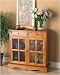 Buffet - Two Doors and Two Drawers - Oak Finish (Oak Finish) (31