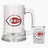Cincinnati Reds Boilermaker Set (15 oz. Mug and 2 oz. Shot Glass)