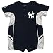New York Yankees Newborn BP Jersey Romper by Majestic Athletic