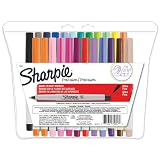 Sharpie Ultra-Fine-Point Permanent Markers, 24-Pack Colored Markers (75847) ~ Sharpie