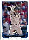 2012 Bowman Baseball Card #71 Hanley Ramirez - Miami Marlins (ENCASED MLB Trading Card)